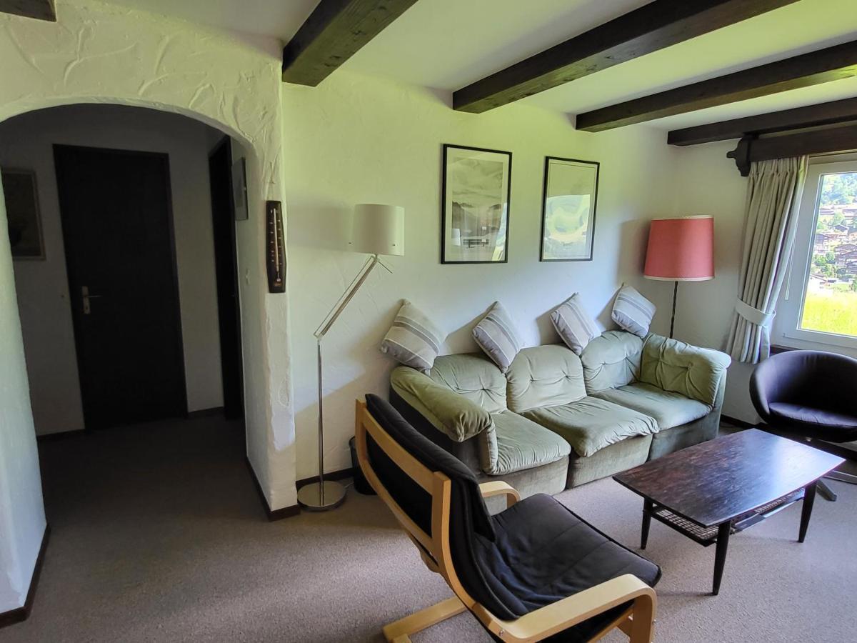 Appartement In Hus Signal Met Prachtig Uitzicht Op De Bergen Klosters Exteriér fotografie