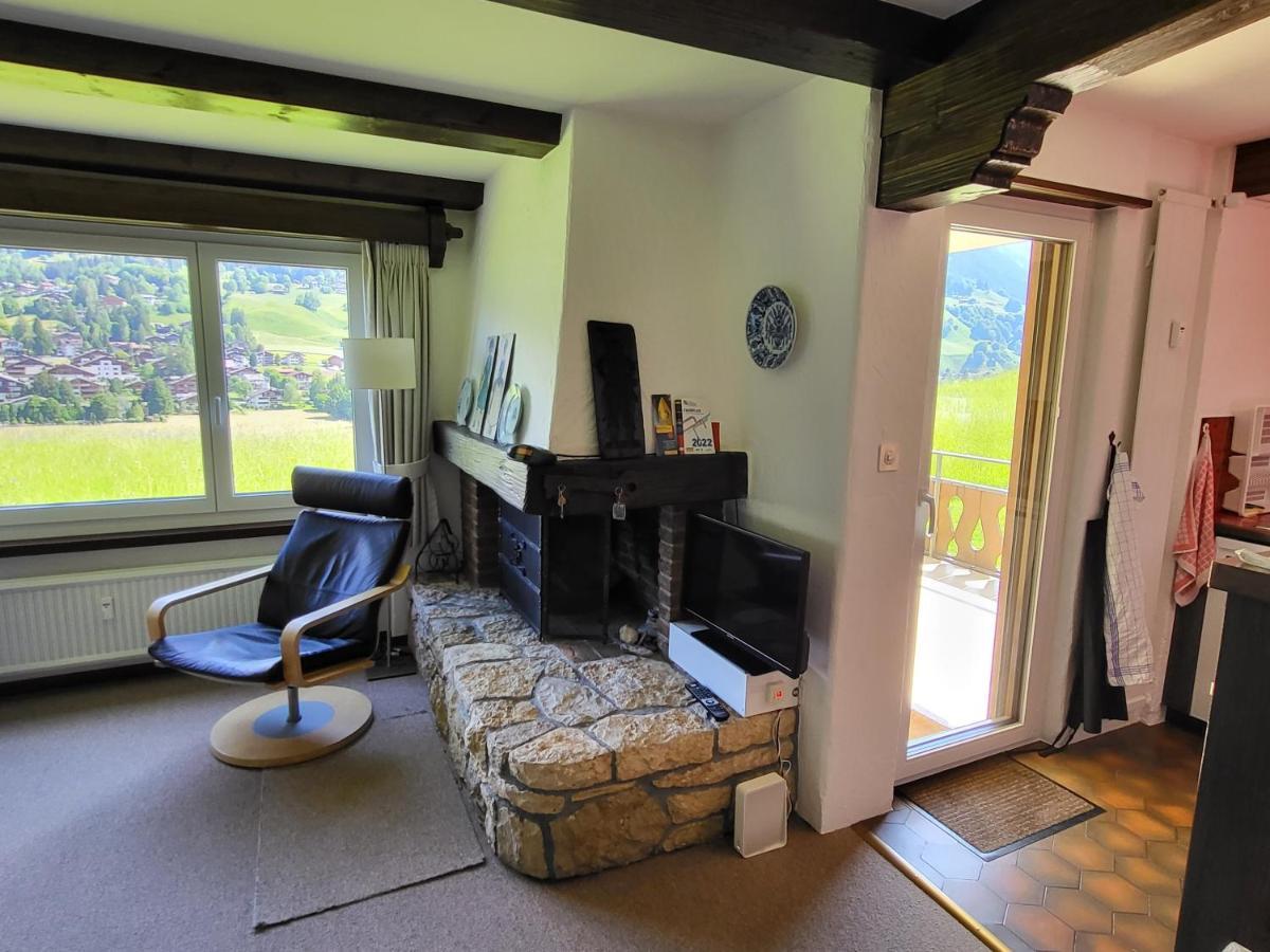 Appartement In Hus Signal Met Prachtig Uitzicht Op De Bergen Klosters Exteriér fotografie